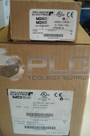 NEW RELIANCE ELECTRIC 6MDDN-1P4102 DRIVE 6MB400P5 WITH 6MD-NM1B