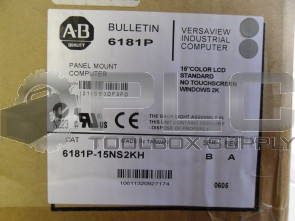 ALLEN BRADLEY 6181P-15NS2KH VERSAVIEW 1500p INDUSTRIAL COMPUTER