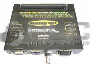 BANNER MODEL PPCTL INDUSTRIAL CAMERA CONTROLLER