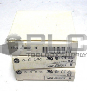 LOT OF 3 NEW ALLEN BRADLEY 1492-GH002 B CIRCUIT BREAKER