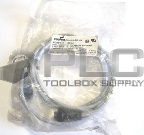 NEW COOPER 5000111-584R CABLE 5 POLE MALE/FEMALE