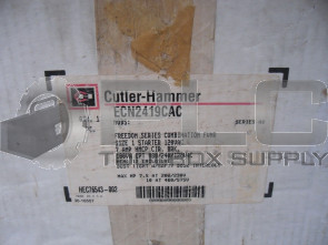 NEW CUTLER HAMMER ECN2419CAC COMBINATION STARTER SIZE1