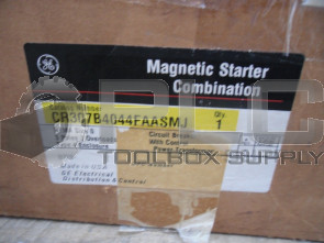 NEW GENERAL ELECTRIC CR307B4044FAASMJ STARTER COMBINATION MAGNETIC