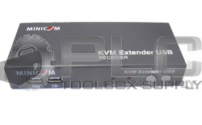 KVM EXTENDER USB 1DT60001R MINICOM RECEIVER