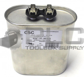 NEW CSC 325P456H44D36N4ZN1 SH P2 CAPACITOR EIA-456-A 45.0UF +/-6% 440VAC/B C22.2