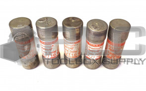 LOT OF 5 NEW GOULD AJT0 TIME DELAY 10A 600V AC FUSES CLASS J AJT 10
