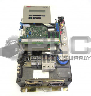 ABB ACS501-005-2-00P2 SAMI GS DRIVE 3PH 440-500VAC/12.6AMP IN 0-500HZ 10HP OUT