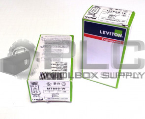 NEW LEVITON M7899-W 20AMP 125V SMARTLOCK GFCI RECEPTACLE LOT OF 2