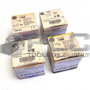 NEW LOT OF 4 ALLEN BRADLEY 1490-N10 1" CONDUIT HUB