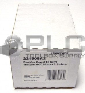 NEW HONEYWELL 221508A2 RESISTOR BOARD TO DRIVE MULTIPLE MOD MOTORS IN UNISON