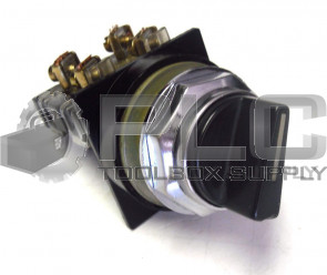 GENERAL ELECTRIC BLACK SELECTOR SWITCH WITH ONE CR104P