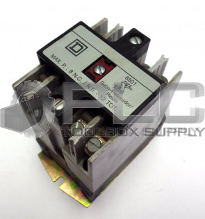 NEW SQUARE D 8501X040 AC CONTROL RELAYS SER A