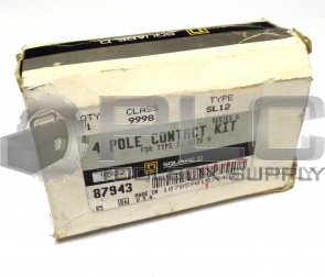 NEW SQUARE D CONTACT KIT 9998 SL12 4 POLE SER A