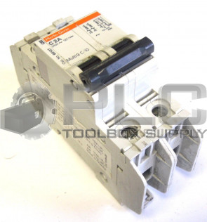 MERLIN GERIN 60137 C2A CIRCUIT BREAKER 2AMP 240V C-CURVE 2POLE