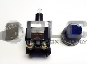 NEW ALLEN BRADLEY 800H-PK16 BLUE HEAVY DUTY PILOT LIGHT 120V SERIES B 800H-PK16B