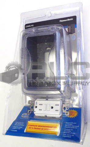 NEW THOMAS & BETTS CSNMG-NG WEATHERPROOF GFCI KIT