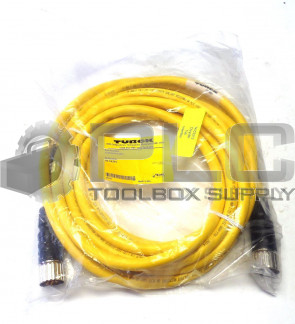 NEW TURCK CSM CKM 64-078-5 CORDSET 6 POLE