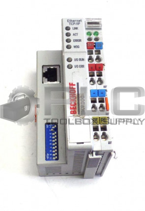 BECKHOFF BK9000 ETHERNET TCP/IP BUS COUPLER