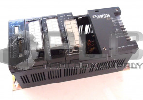 AUTOMATION DIRECT D3-05B-1 WITH IC610MDL106A D3-08TA-1 IC610MDL112A IC610MDL151B