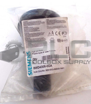 NEW SIEMENS 8WD4308-0DA PLASTIC BASE AND TUBE 110 MM 8WD43080DA