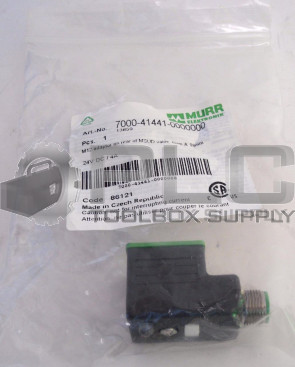 NEW MURR ELEKTRONIK 7000-41441-0000000 M12 ADAPTER ON REAR OF MSUD VALVE 13856
