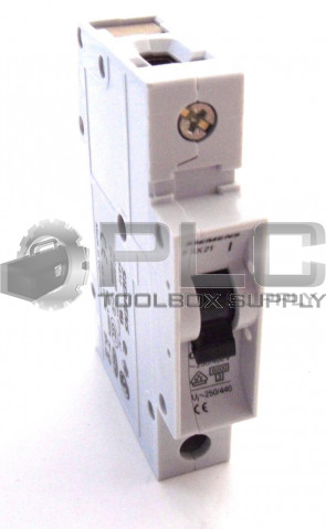NEW SIEMENS 5SX21 C0,5 CIRCUIT BREAKER 1 POLE