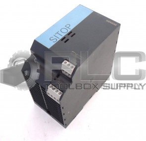 SIEMENS 6EP1 334-2AA01 SITOP POWER SUPPLY 10AMP 120/230VAC 50/60HZ STOP