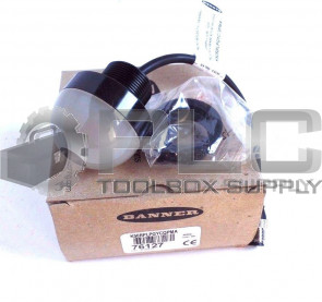 NEW BANNER K50RPLPGYCQPMA LIGHT WITH SENSOR 76127