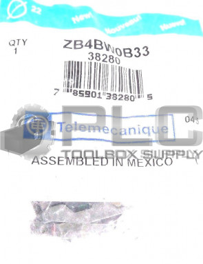 NEW TELEMECANIQUE ZB4BW0B33 CONTACT BLOCK
