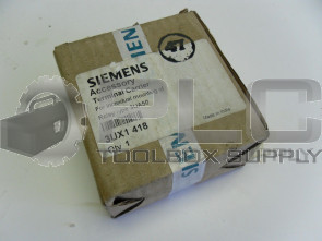 NEW SIEMENS 3UX1418 TERMINAL BLOCK F OVERLOAD RELAY 3UA500