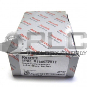 NEW REXROTH BOSCH RUNNER BLOCK / BALL RAIL R166982012