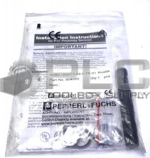 NEW PEPPERL+FUCHS NMB2-12GM75-E2-C-FE-V1 PROXIMITY SWITCH 10-30VDC 200MA