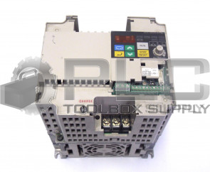 OMRON 3G3JV-A4037-A DRIVE 8.6AMP 460V 3PHASE 5HP
