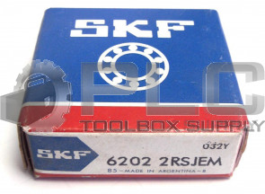 NEW SKF 6202 2RSJEM BALL BEARING SINGLE ROW 15X35X11MM