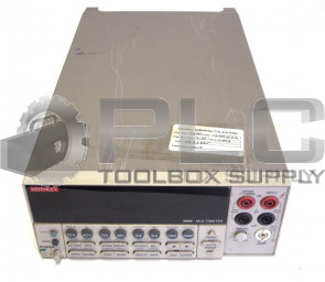 KEITHLEY 2000 6.5 DIGIT DIGITAL MULTIMETER INCLUDES 2000-172-01A CARD