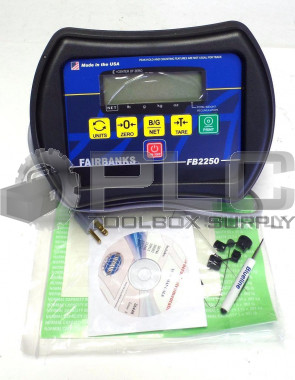 NEW FAIRBANKS FB2250 SCALE INDICATOR FB2250-1