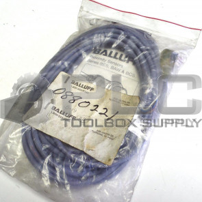 NEW BALLUFF BKS-S20-08/5 CONNECTOR CABLE BKS-S20-08-5