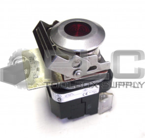 ALLEN BRADLEY 800T-FXPH16RA1 SERIES T GREEN ILLUMINATED PUSH BUTTON W/ 800T-XAI