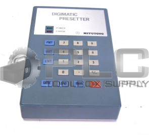 MITUTOYO DIGIMATIC PRESETTER 543-003 AC-ADAPTER DC9V500MA