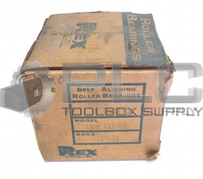 NEW REX ROLLER BEARING XBW.112 92 DUPLEX SELF ALIGNING