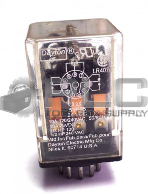 DAYTON 5YP85 24VDC RELAY