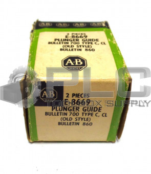 NEW ALLEN BRADLEY E-8669 PLUNGER GUIDE 2 PIECES
