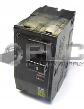NEW SQUARE D DP-3984 QO215 15 AMP 2 POLE CIRCUIT BREAKER