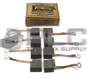 NEW GENUINE LINCOLN REPLACEMENT PARTS T-344 BRUSHES SET OF 8