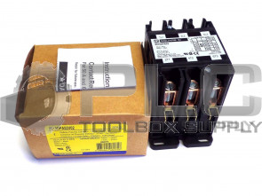 NEW SQUARE D 8910DPA53V02 SERIES B DEFINITE PURPOSE CONTACTOR