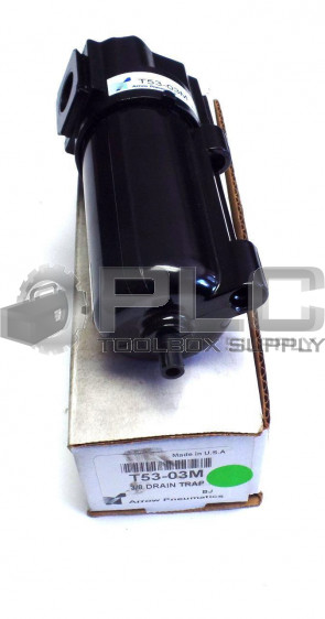 NEW ARROW PNEUMATICS T53-03M  3/8 DRAIN TRAP