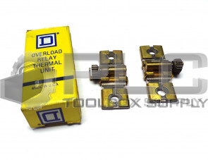 SQUARE D B19.5 LOT OF 2 OVERLOAD RELAY THERMAL UNIT