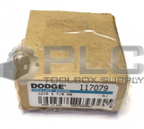 NEW DODGE 117079 1210 X 7/8 KW TAPER LOCK BUSHING