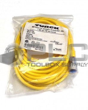 NEW TURCK KB 3T-6/SV MICROFAST MOLDED CORDSET U2413-10