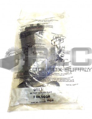 NEW HOFFMAN ENCLOSURES F88LSGQR WIREWAY SEAL PLATE